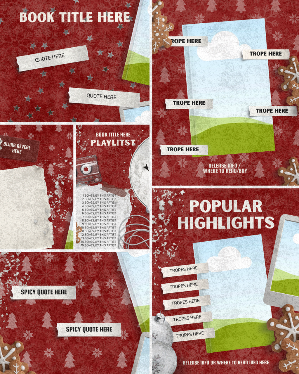 Holiday Romance Instagram Template